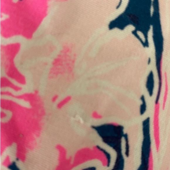 Lilly Pulitzer Inky navy flamingo knit Callahan size 2 - Picture 6 of 7
